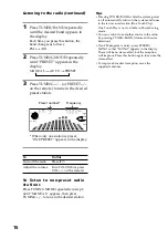 Preview for 16 page of Sony HCD-LX90AV - Compact Hi-fi Stereo System Operating Instructions Manual