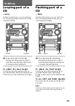 Preview for 29 page of Sony HCD-LX90AV - Compact Hi-fi Stereo System Operating Instructions Manual