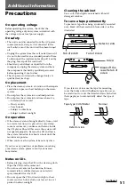 Preview for 51 page of Sony HCD-LX90AV - Compact Hi-fi Stereo System Operating Instructions Manual