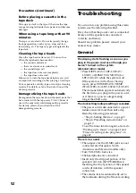 Preview for 52 page of Sony HCD-LX90AV - Compact Hi-fi Stereo System Operating Instructions Manual