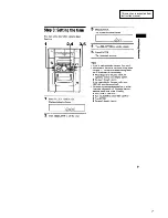 Предварительный просмотр 7 страницы Sony HCD-M100 Service Manual