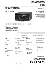 Sony HCD-M40D Service Manual preview