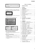 Предварительный просмотр 3 страницы Sony HCD-M70 Service Manual