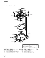 Предварительный просмотр 42 страницы Sony HCD-M70 Service Manual