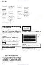 Preview for 2 page of Sony hcd-m700 Service Manual