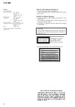 Preview for 2 page of Sony HCD-M80 Service Manual