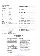 Preview for 2 page of Sony HCD-MD313 Service Manual