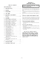 Preview for 4 page of Sony HCD-MD515 - Component For Dhcmd515 Service Manual