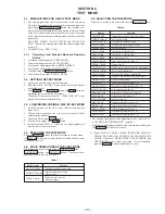 Предварительный просмотр 21 страницы Sony HCD-MD515 - Component For Dhcmd515 Service Manual