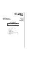 Preview for 99 page of Sony HCD-MD515 - Component For Dhcmd515 Service Manual