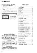 Предварительный просмотр 2 страницы Sony HCD-MX500i Service Manual