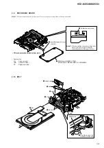 Предварительный просмотр 13 страницы Sony HCD-MX500i Service Manual