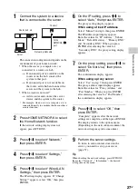 Предварительный просмотр 27 страницы Sony HCD-MX700Ni Operating Instructions Manual