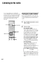 Предварительный просмотр 30 страницы Sony HCD-MX700Ni Operating Instructions Manual