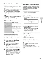 Предварительный просмотр 31 страницы Sony HCD-MX700Ni Operating Instructions Manual