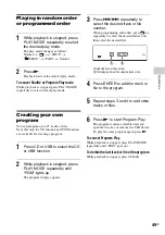 Предварительный просмотр 49 страницы Sony HCD-MX700Ni Operating Instructions Manual