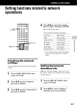 Предварительный просмотр 51 страницы Sony HCD-MX700Ni Operating Instructions Manual