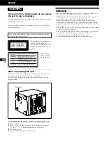 Preview for 2 page of Sony HCD-N350 Operating Instructions Manual