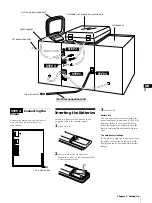 Preview for 5 page of Sony HCD-N350 Operating Instructions Manual