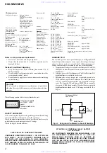 Предварительный просмотр 2 страницы Sony HCD-NEZ3 Service Manual