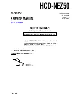 Предварительный просмотр 49 страницы Sony HCD-NEZ50 Service Manual