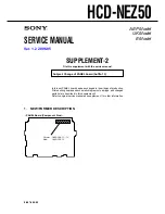 Предварительный просмотр 53 страницы Sony HCD-NEZ50 Service Manual