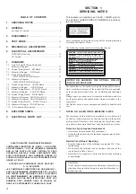 Preview for 3 page of Sony HCD-NX1 Service Manual