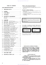 Предварительный просмотр 6 страницы Sony HCD-PX5 Service Manual