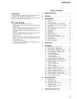 Preview for 3 page of Sony HCD-RG121 Service Manual