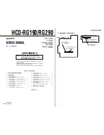 Предварительный просмотр 107 страницы Sony HCD-RG190 Service Manual