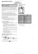 Preview for 4 page of Sony HCD-RG295 Servise Manual