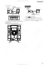 Предварительный просмотр 21 страницы Sony HCD-RG444 Service Manual