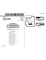 Предварительный просмотр 115 страницы Sony HCD-RG490; HCD-RG590 Service Manual