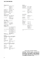 Предварительный просмотр 2 страницы Sony HCD-RG550 Service Manual