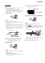 Предварительный просмотр 21 страницы Sony HCD-RG66T Service Manual