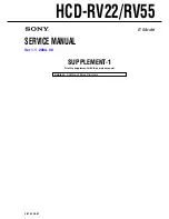 Preview for 85 page of Sony HCD-RV22 Service Manual