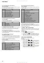 Предварительный просмотр 22 страницы Sony HCD-RV222 Service Manual