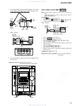 Предварительный просмотр 19 страницы Sony HCD-RV7 Service Manual