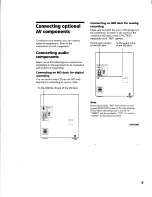 Предварительный просмотр 9 страницы Sony HCD-RX66 - Component For Mhcrx66 Operating Instructions Manual