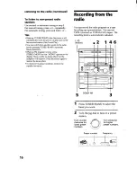 Предварительный просмотр 16 страницы Sony HCD-RX66 - Component For Mhcrx66 Operating Instructions Manual