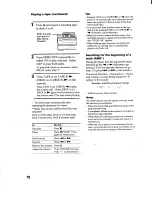 Предварительный просмотр 18 страницы Sony HCD-RX66 - Component For Mhcrx66 Operating Instructions Manual