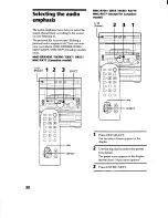 Предварительный просмотр 30 страницы Sony HCD-RX66 - Component For Mhcrx66 Operating Instructions Manual