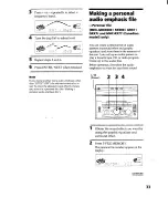 Предварительный просмотр 33 страницы Sony HCD-RX66 - Component For Mhcrx66 Operating Instructions Manual