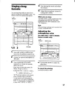 Предварительный просмотр 37 страницы Sony HCD-RX66 - Component For Mhcrx66 Operating Instructions Manual