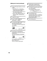 Preview for 40 page of Sony HCD-RX66 - Component For Mhcrx66 Operating Instructions Manual