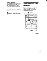 Предварительный просмотр 41 страницы Sony HCD-RX66 - Component For Mhcrx66 Operating Instructions Manual