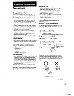 Preview for 43 page of Sony HCD-RX66 - Component For Mhcrx66 Operating Instructions Manual