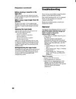 Предварительный просмотр 44 страницы Sony HCD-RX66 - Component For Mhcrx66 Operating Instructions Manual