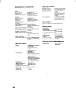 Preview for 48 page of Sony HCD-RX66 - Component For Mhcrx66 Operating Instructions Manual