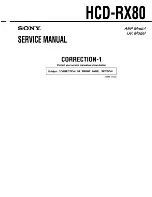 Предварительный просмотр 89 страницы Sony HCD-RX80 Service Manual